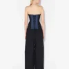 Das Bi-Material-Denim-Korsett Das Bi-Material-Denim-Korsett