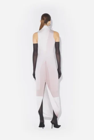 Das drapierte Trompe-l’œil-Korsetts-Kleid