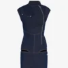 Das Jeans-Kleid mit Reißverschluss