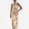 Das lange „Journal“-Kleid Das lange „Journal“-Kleid