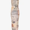 Das lange „Journal“-Kleid Das lange „Journal“-Kleid