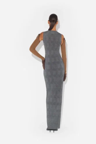 Das lange Prince-of-Wales-Kleid