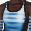 Das „Le Male“-Kleid mit langen Trägern