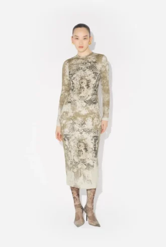 Das Madaillon-Baumwoll-Kleid