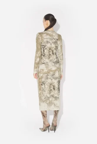 Das Madaillon-Baumwoll-Kleid