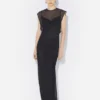 Das „Tattoo Ruban“-Kleid mit Flockdruck Das „Tattoo Ruban“-Kleid mit Flockdruck