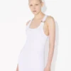 Das weiße Piercing-Kleid Das weiße Piercing-Kleid