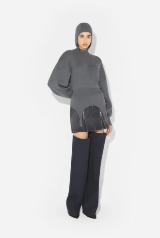 Der Pullover mit Krausrippen Der Pullover mit Krausrippen