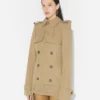 Der Trenchcoat mit Cut-outs Der Trenchcoat mit Cut-outs