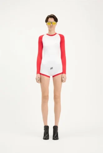 Der zweifarbige Junior Gaultier Playsuit Der zweifarbige Junior Gaultier Playsuit