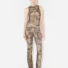 Die beige Madaillon-Hose Die beige Madaillon-Hose