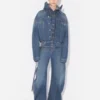Die Double-Denim-Jacke Die Double-Denim-Jacke