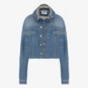Die Double-Denim-Jacke Die Double-Denim-Jacke