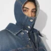 Die Double-Denim-Jacke Die Double-Denim-Jacke