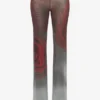 Die rote Blurry Roses Hose Die rote Blurry Roses Hose