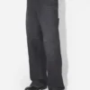 Die schwarze Cut-Out-Jeans Die schwarze Cut-Out-Jeans