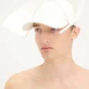 Die weiße Matrosen-Bucket-Mütze