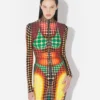 Neuauflage – das braune Midi-Kleid mit Punkten