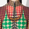 Neuauflage – das braune Midi-Kleid mit Punkten