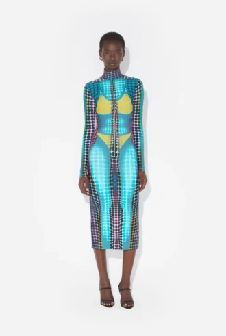Neuauflage – das Kleid mit blauem Punktmuster