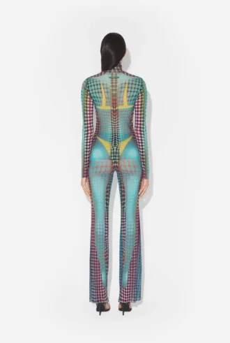 Neuauflage – die Hose mit blauem Punktmuster