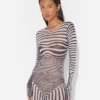 Re-Edition – das marineblaue Body Morph-Kleid
