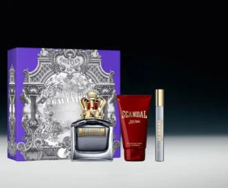 Scandal Pour Homme 3,4 oz, Duschgel 2,5 oz und Spray